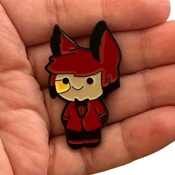 Hazbin Hotel Chibi Alastor Enamel Pin - Picture 6 of 6